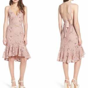 Wayf Women's Pink Dress